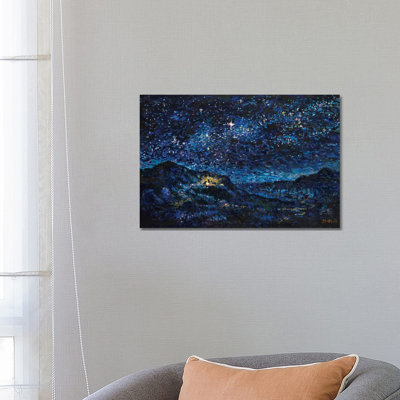 Nativity by Jeff Johnson - Wrapped Canvas Painting