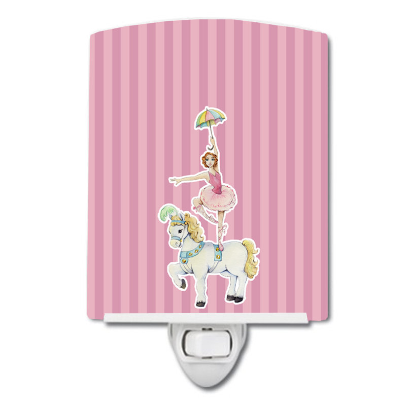 Circus Performer Ceramic Night Light