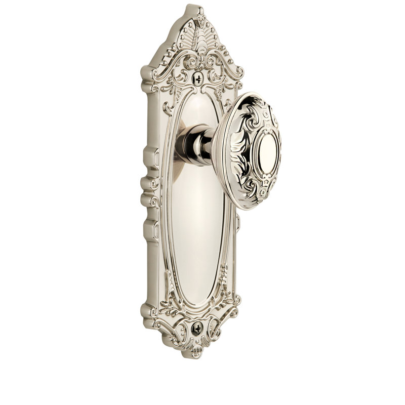 Grandeur Grande Victorian, Nickel poli, 2 3/4 po