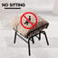 Chaise berçante en métal avec repose-pieds Kalysia-320530827