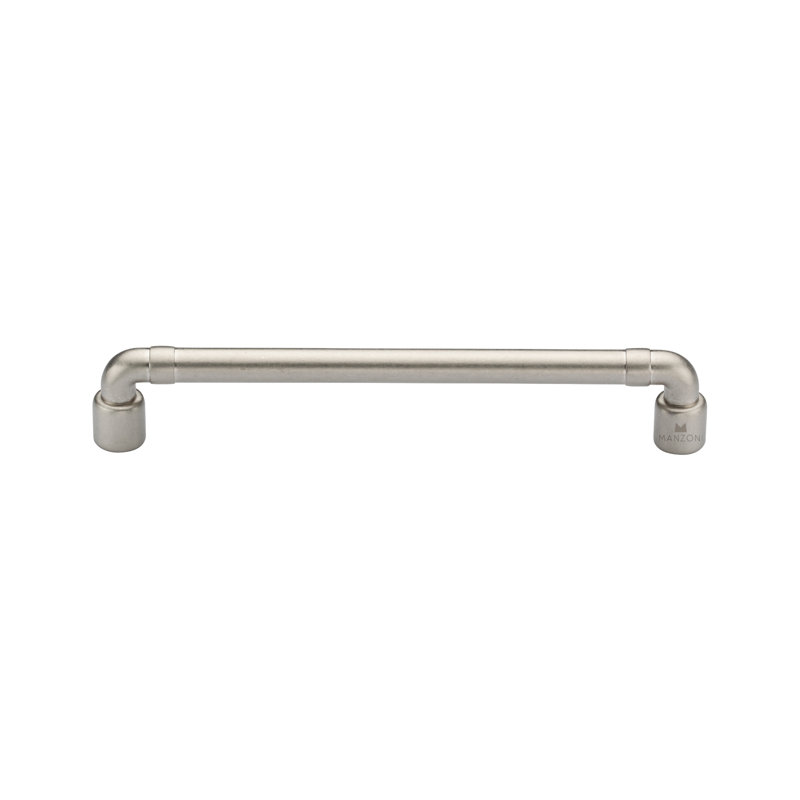 Mystic Pipe Dot Cabinet Pull, Vintage Nickel, 6 5/16"