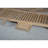 Vasques Outdoor Teak Wood Chaise Lounge