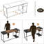 Leysin Metal Base Desk Shell-75366502-75366500
