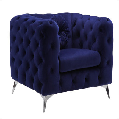 Chaise en velours
