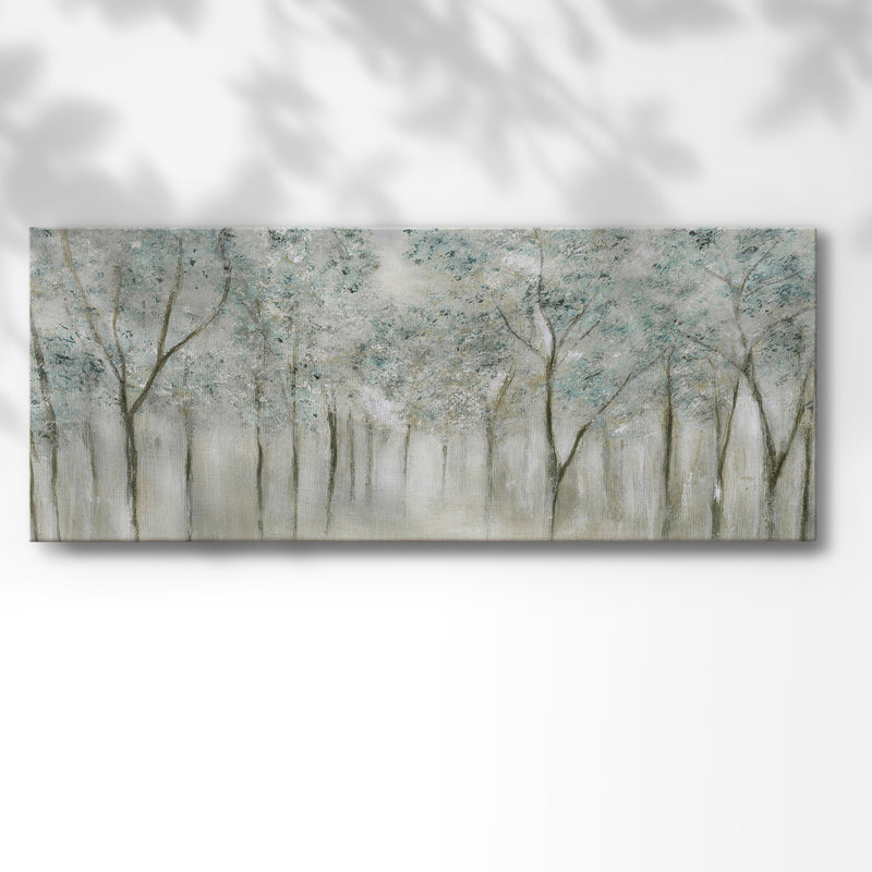 Printemps neutre sur toile, H 12 po x l 30 po x P 1,5 po