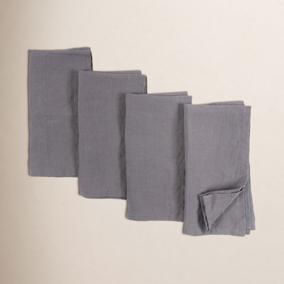 Alvia Linen Square Napkin