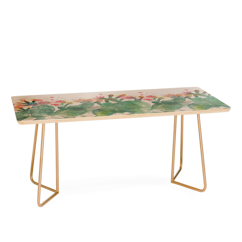 Table basse Jacqueline Maldonado, Ivory/Dark Green