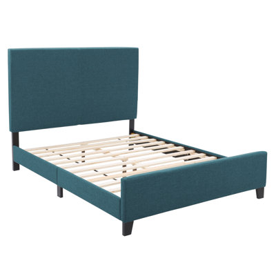 Upholstered Slat Bed
