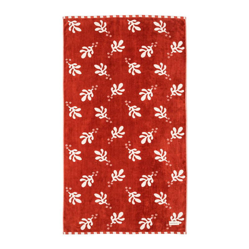 Beach Towel, Red