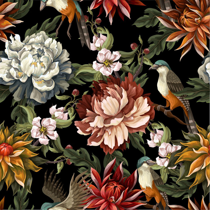 Banerjee Floral Tile