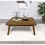 Table basse carrée en bois