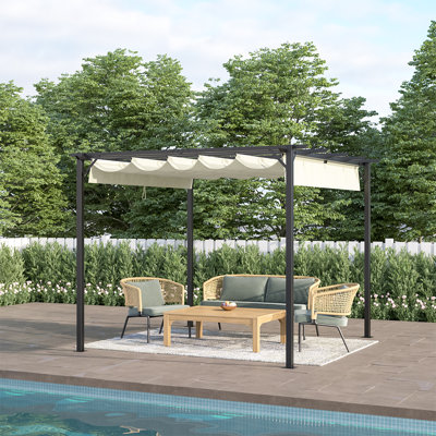 Elevado 3m x 3m Steel Patio Gazebo