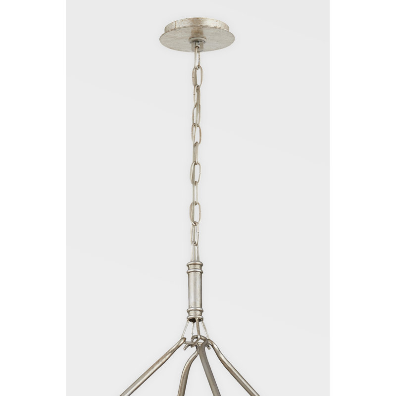 Sutton 16 Light Chandelier, Champagne Silver Leaf
