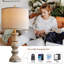 Lampe de table Mahwah en résine USB-2106302241-2106302239