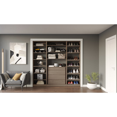 Closet System Reach-In Sets 24/36/24 Inches