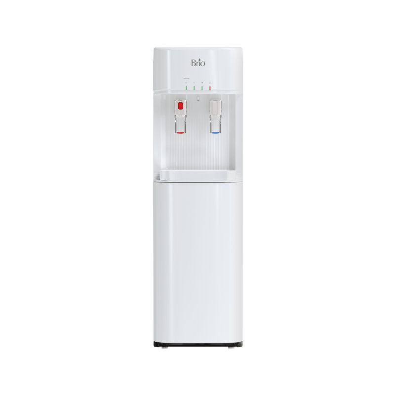 Brio Silver Free Standing Bottom Loading