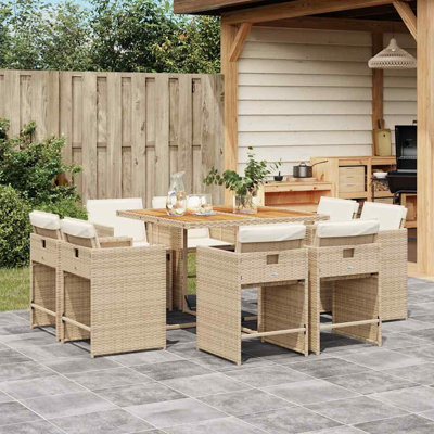Patio Dining Set Table,