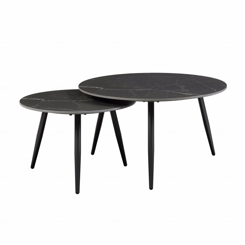 Ensemble de tables d'appoint et de table d'appoint 3 pièces Modern Modern