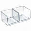 Petit bac transparent empilable Azar