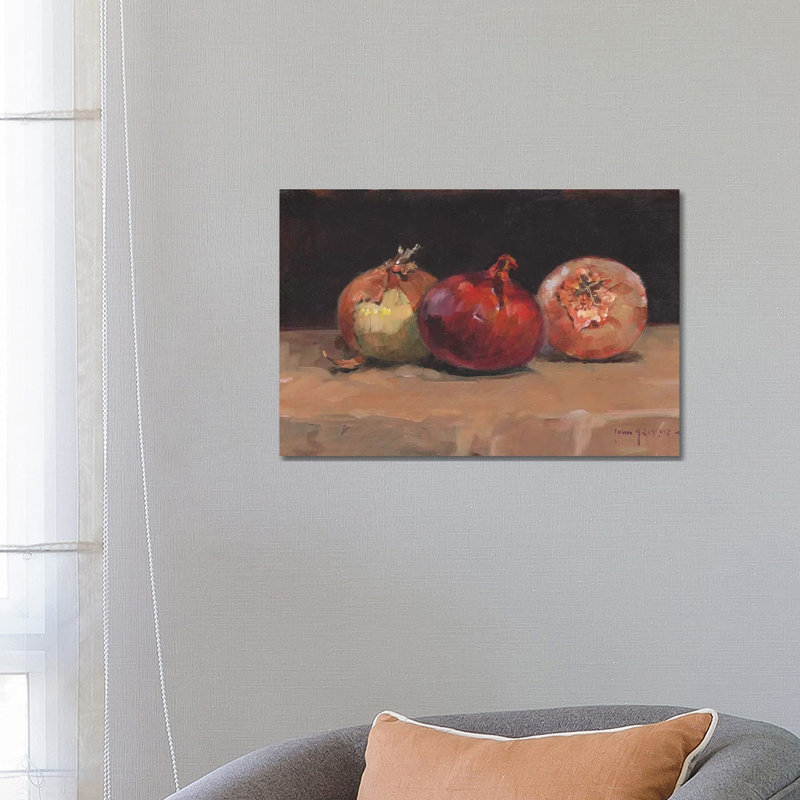 Onions by John Haskins - Wrapped Canvas Gallery-Wrapped Canvas Giclée