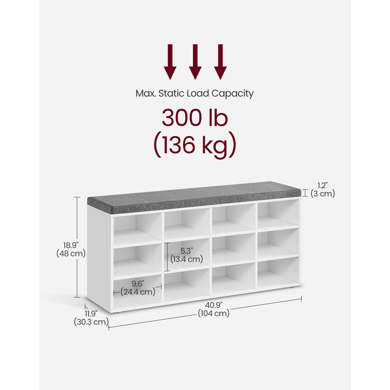 Penvista Shoe Storage Bench
