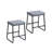 Ebern Designs Selma Bar Stools Set of 2, PU Leather, Iron Legs-1676733198-1697485664