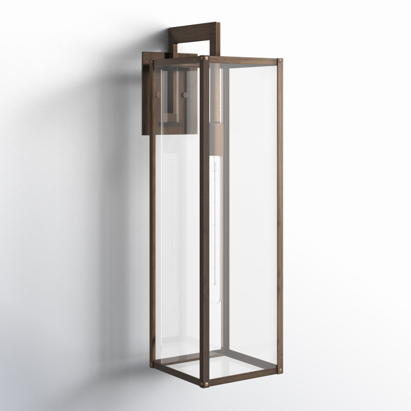 Caliana Aluminum Wall Light, 25" H x 7" W x 10.5" D