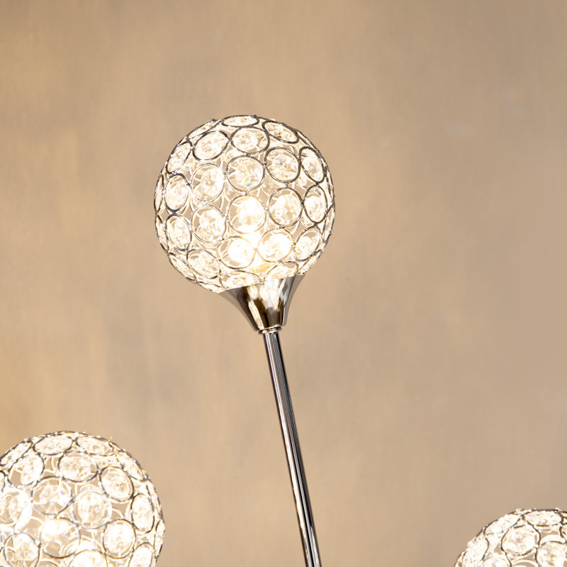 Congerville 156cm Tree Floor Lamp, Silver