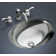 Rhythm Metal Oval Undermount Bathroom Sink
