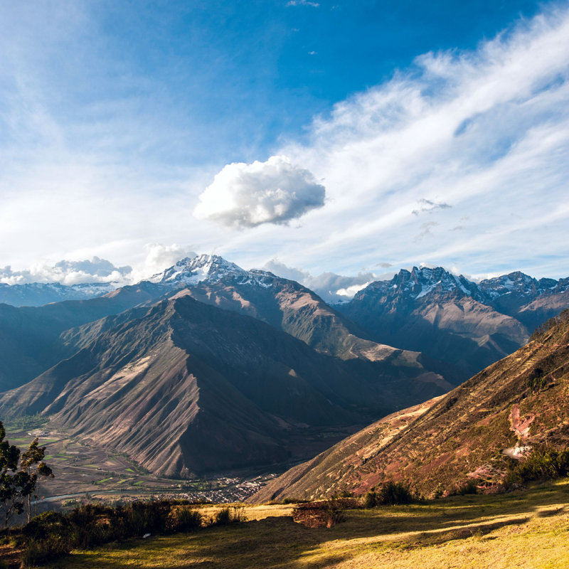 Urubambal Valley par Xeni4ka - Photographie sur toile tendue, H 36 po x l 36 po