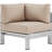 Shore 6-piece Outdoor Patio Aluminum Sectional Sofa Set-23593033