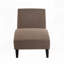 Chaise longue en cuir synthétique