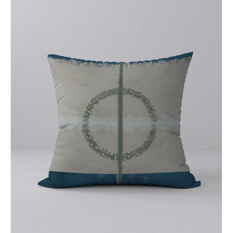 Reversible Throw Pillow, 24" x 24"