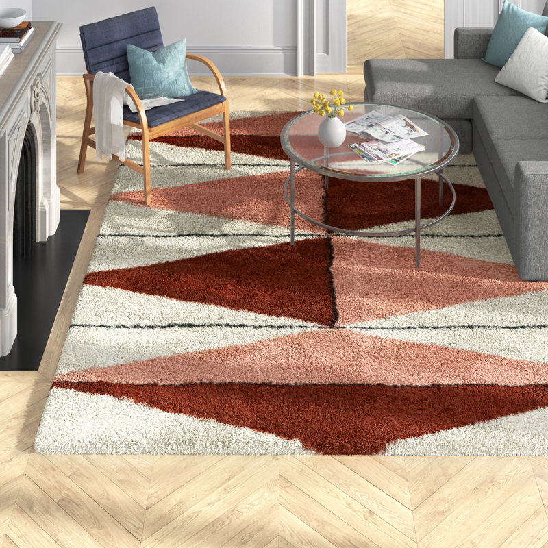 Bonifay Indoor Rug, Rectangle 4'4" x 6'