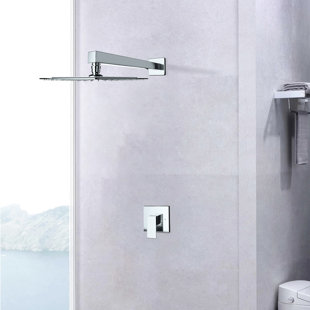 Robinet de douche mural avec soupape fixe - Fabrication en laiton raffiné