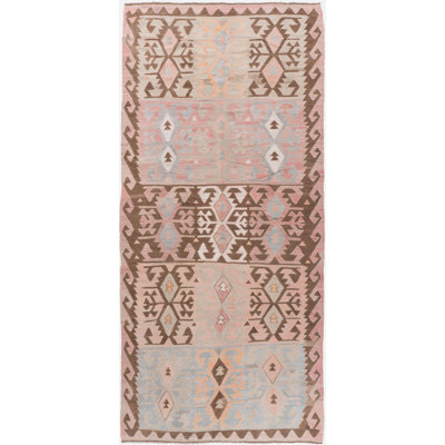 One-of-a-Kind 5'9" X 12' Flatweave Area Rug