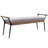 Ameera Storage Bench Industrial Bench with Arms-671814143