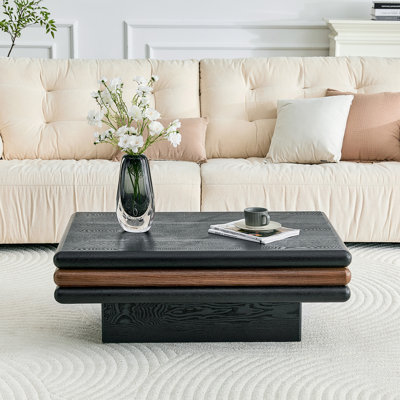 Table basse empilable moderne à 3 niveaux