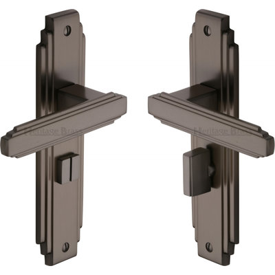Heritage Brass Heritage Door Handle for Bathroom Astoria Design