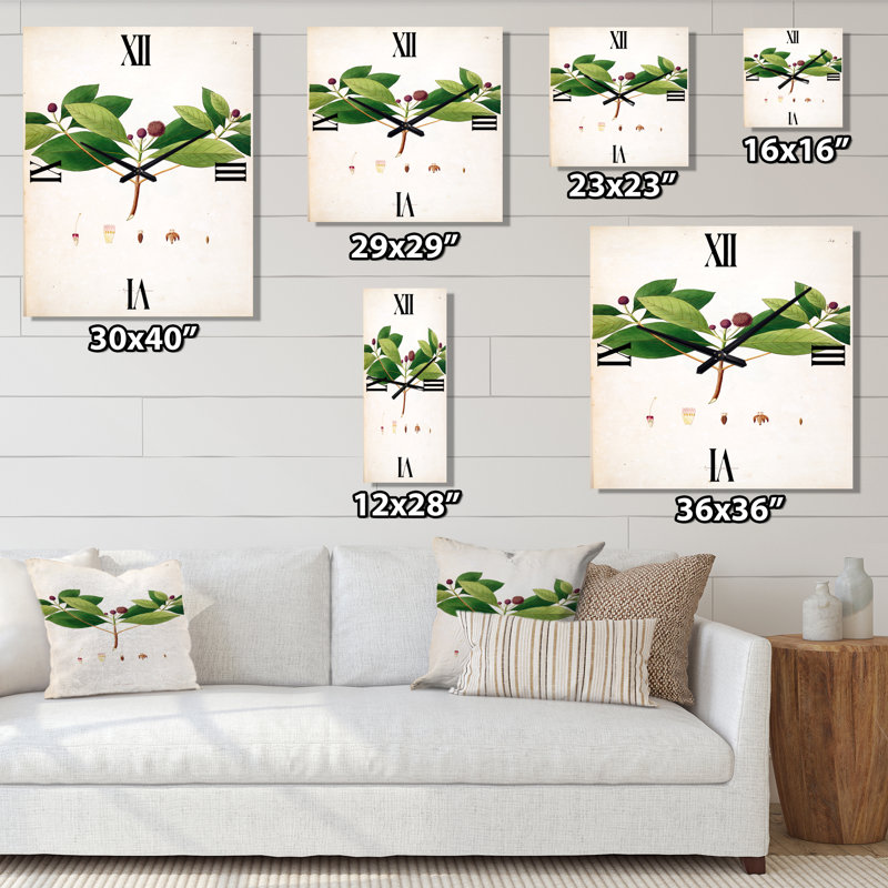 Horloge murale London Plants X, Petit