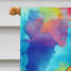 Drapeau de maison de tortue hippie