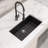 33'' L Single Bowl Quartz Kitchen Sink-101513167