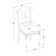 Pilcher Butterfly Leaf Rubberwood Solid Dining Set