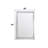 Faux Crystals Accent Mirror