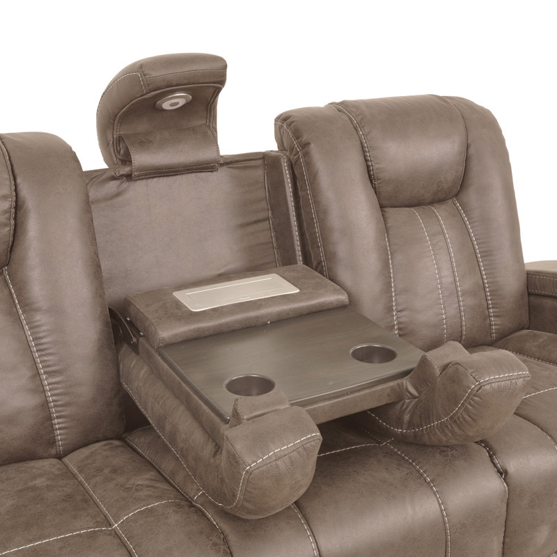 Marlow Manual Reclining Sofa, Sand