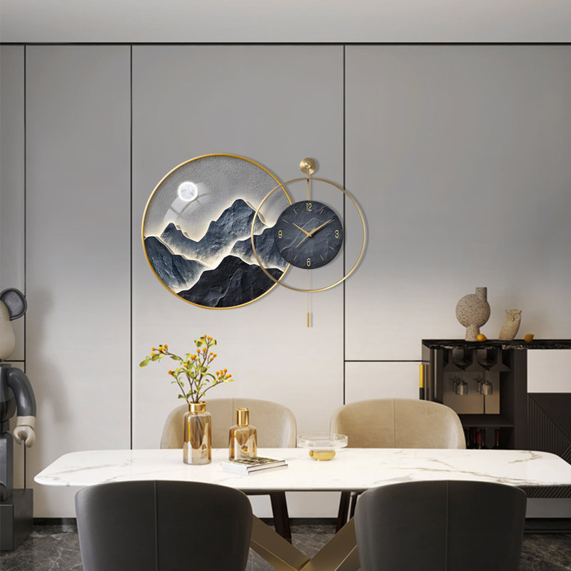 Aluminium Alloy Wall Clock