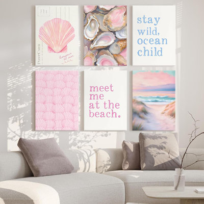 6 Piece Wrapped Canvas Print