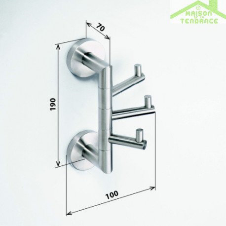 Neo Stainless Steel Wall Mounted Robe Hook