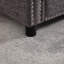 Causeuse moderne en tissu de chenille, canapé 2 places rembourré Modern-387233627