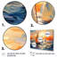 Voilier tourbillonnant, vagues sur toile-314510436-314510437